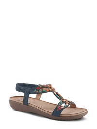 Patrizia By Spring Step Volcanic Sandal in Navy