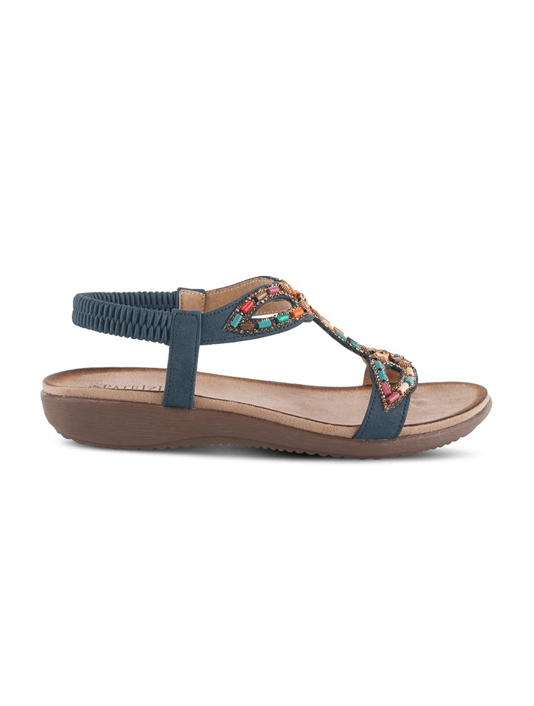 Patrizia By Spring Step Volcanic Sandal in Navy