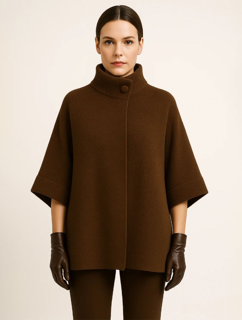 Neck Button Cardigan (Final Sale)