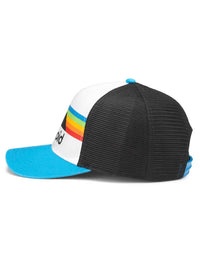 American Needle Polaroid Trucker Hat in Black/White/Blue