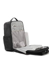 Baggallini Tribeca Expandable Laptop Backpack in Black Twill