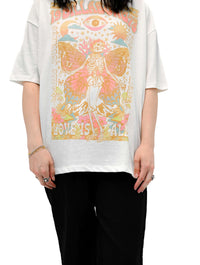 Billabong Love Is All Tee in Salt Crystal