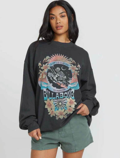 Billabong Ride In Crewneck Sweatshirt