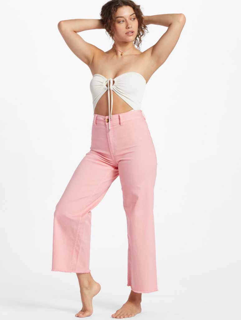 Billabong Free Fall Pant in Flamingo