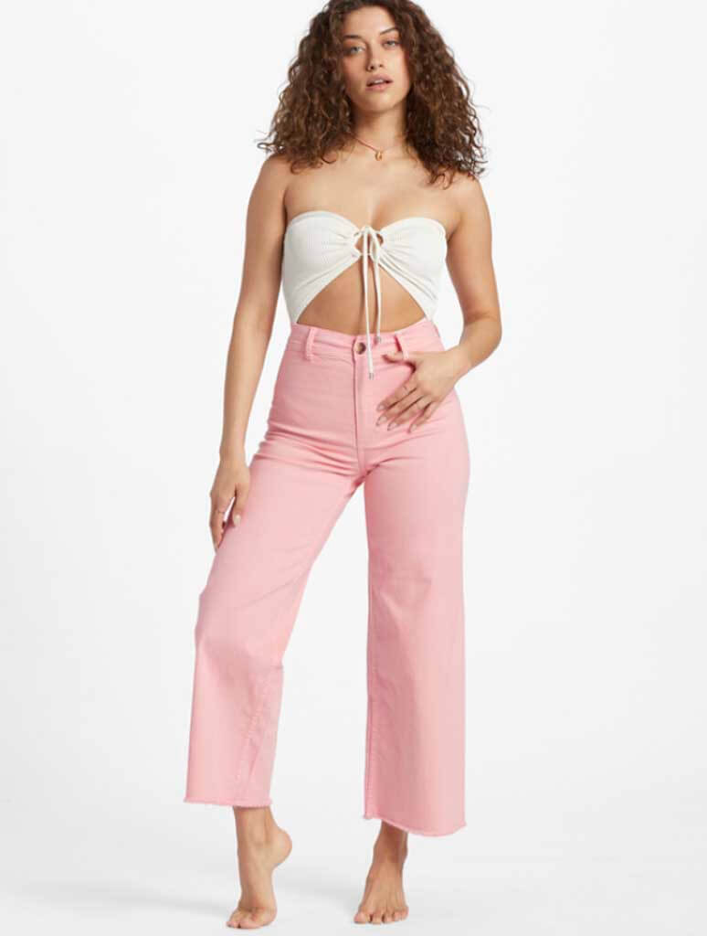 Billabong Free Fall Pant in Flamingo