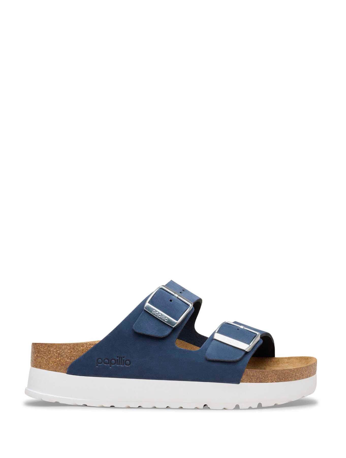 Birkenstock Arizona Flex Platform Nubuck Sandal