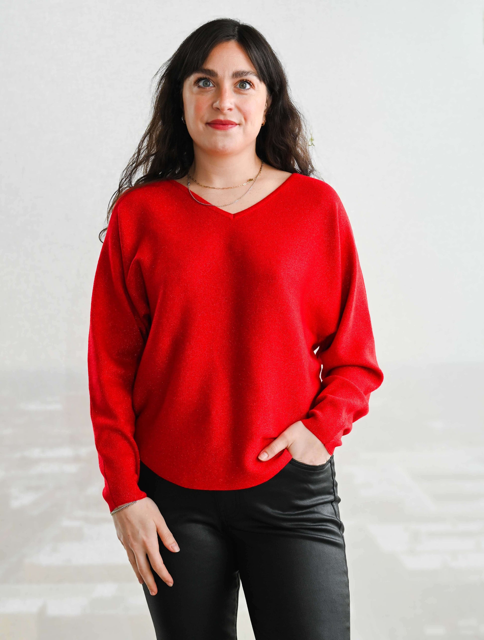 Metallic Sweater 