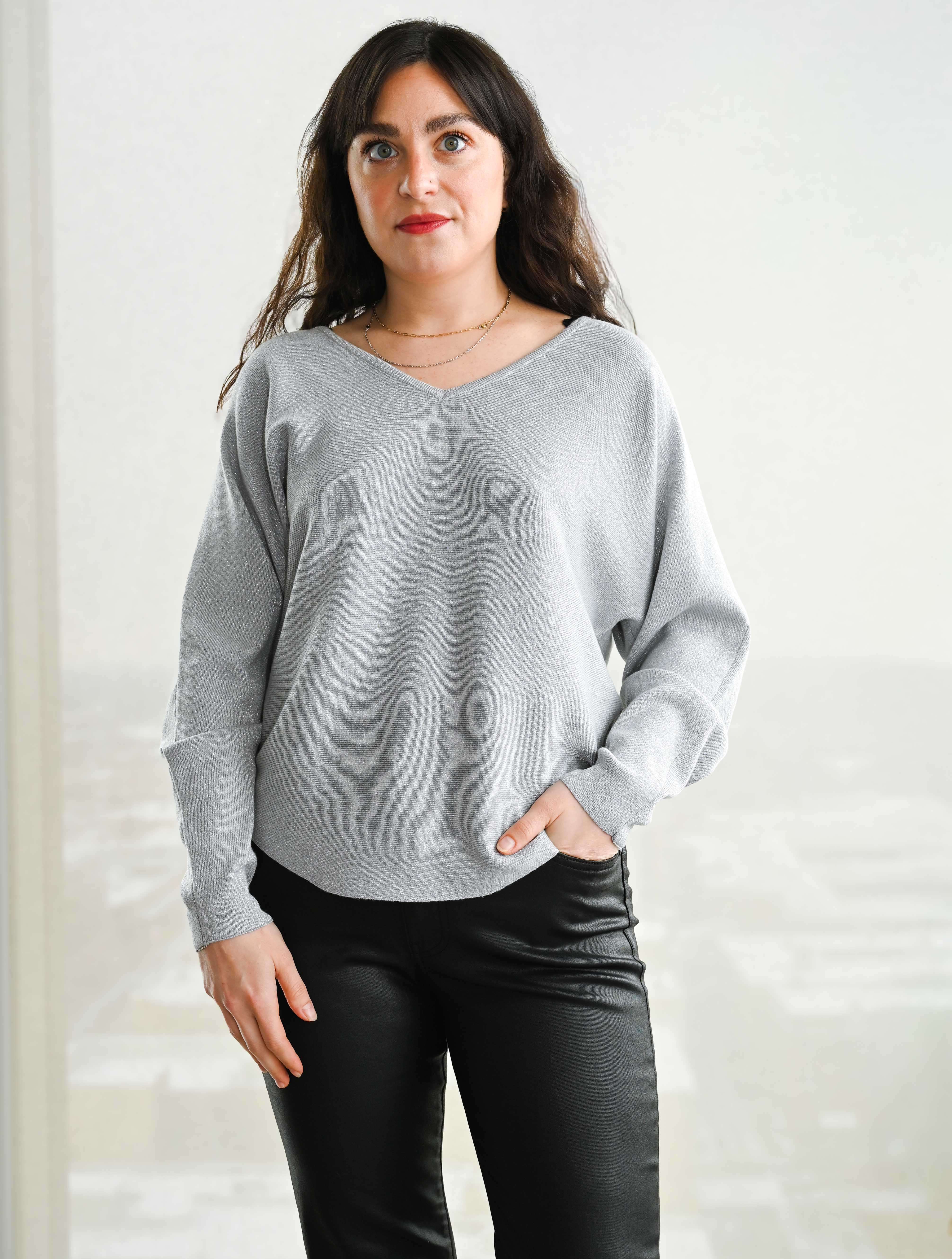 Metallic Sweater 