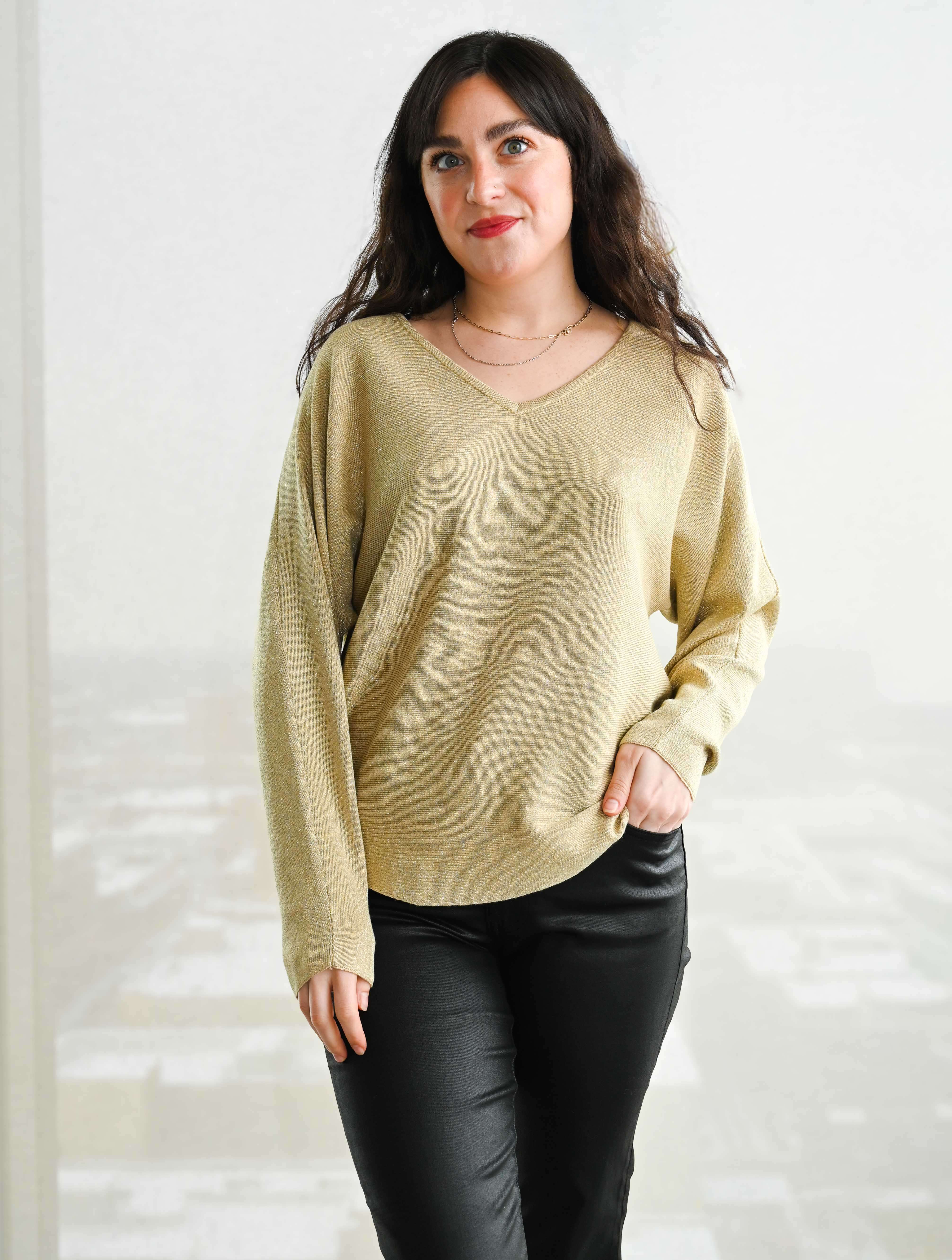Metallic Sweater 
