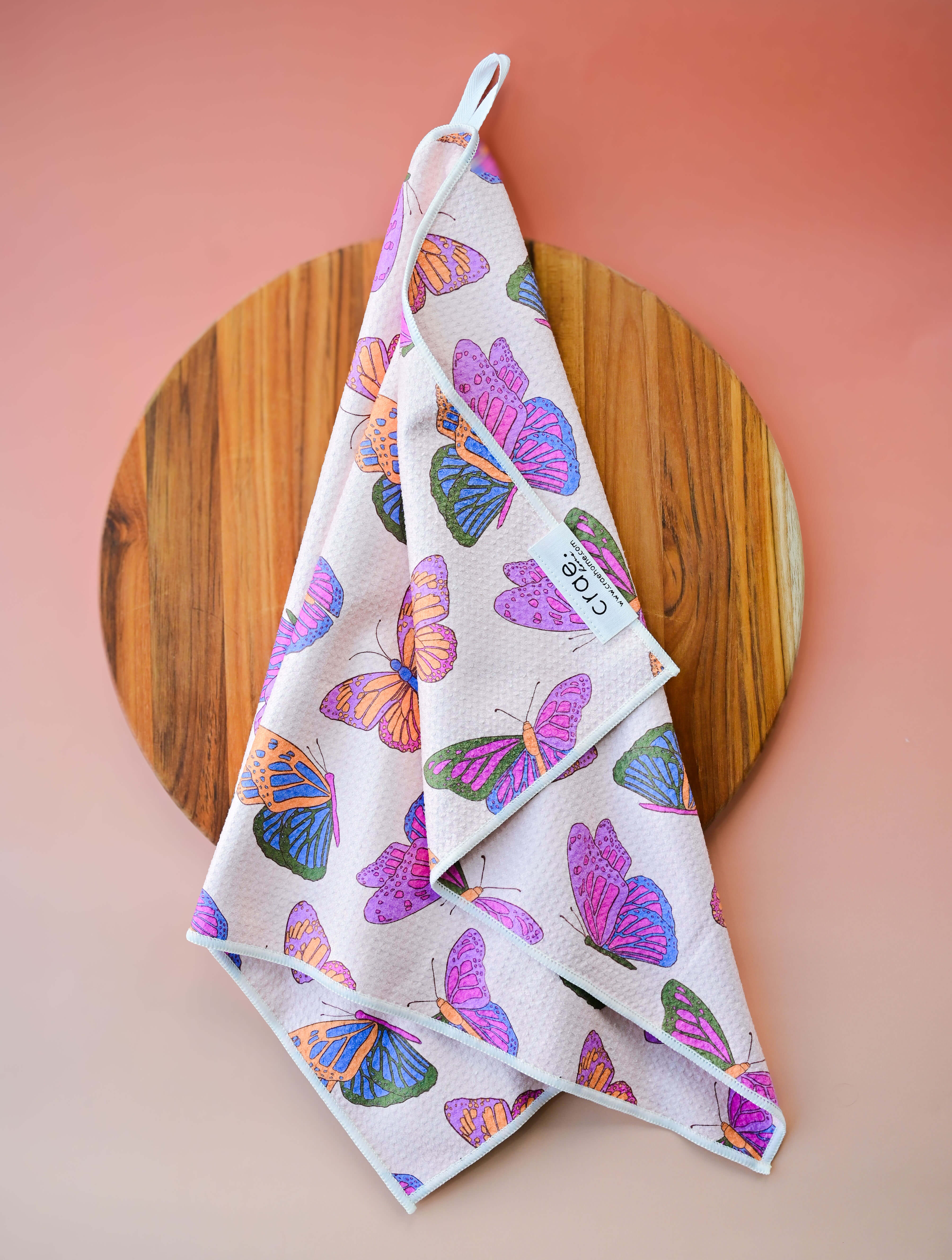 Double-Sided Microfiber Hand Towel