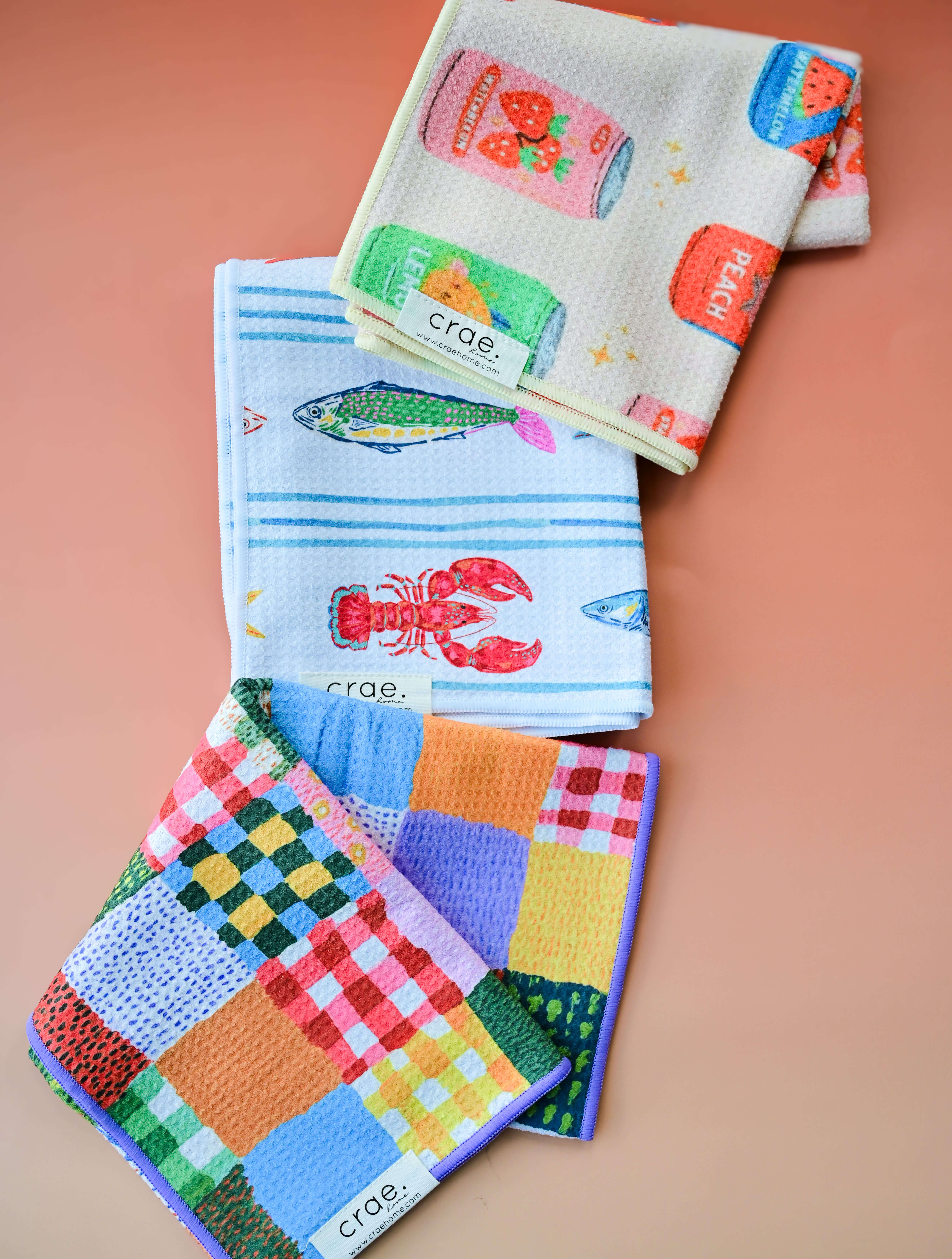 Double-Sided Microfiber Hand Towel
