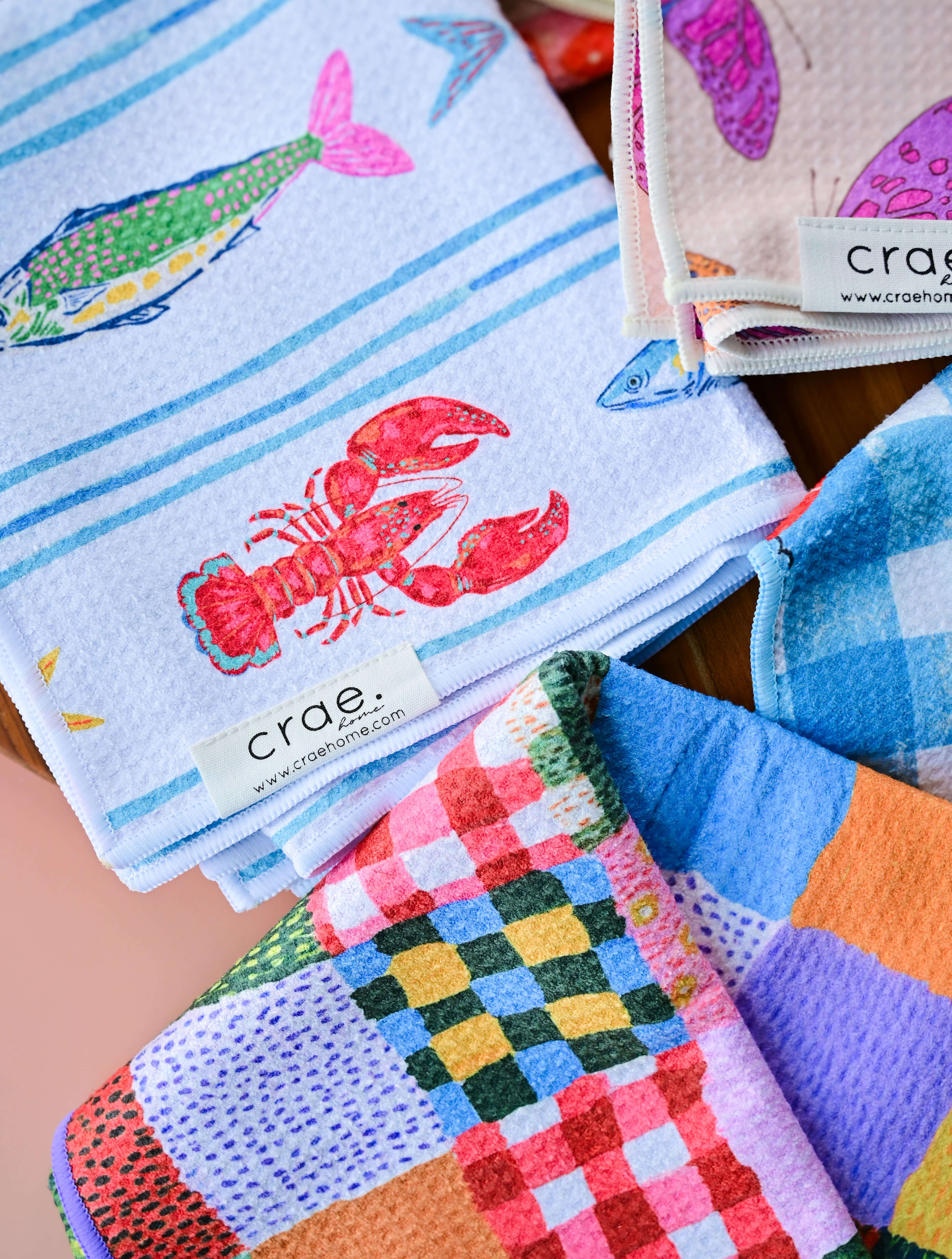 Double-Sided Microfiber Hand Towel