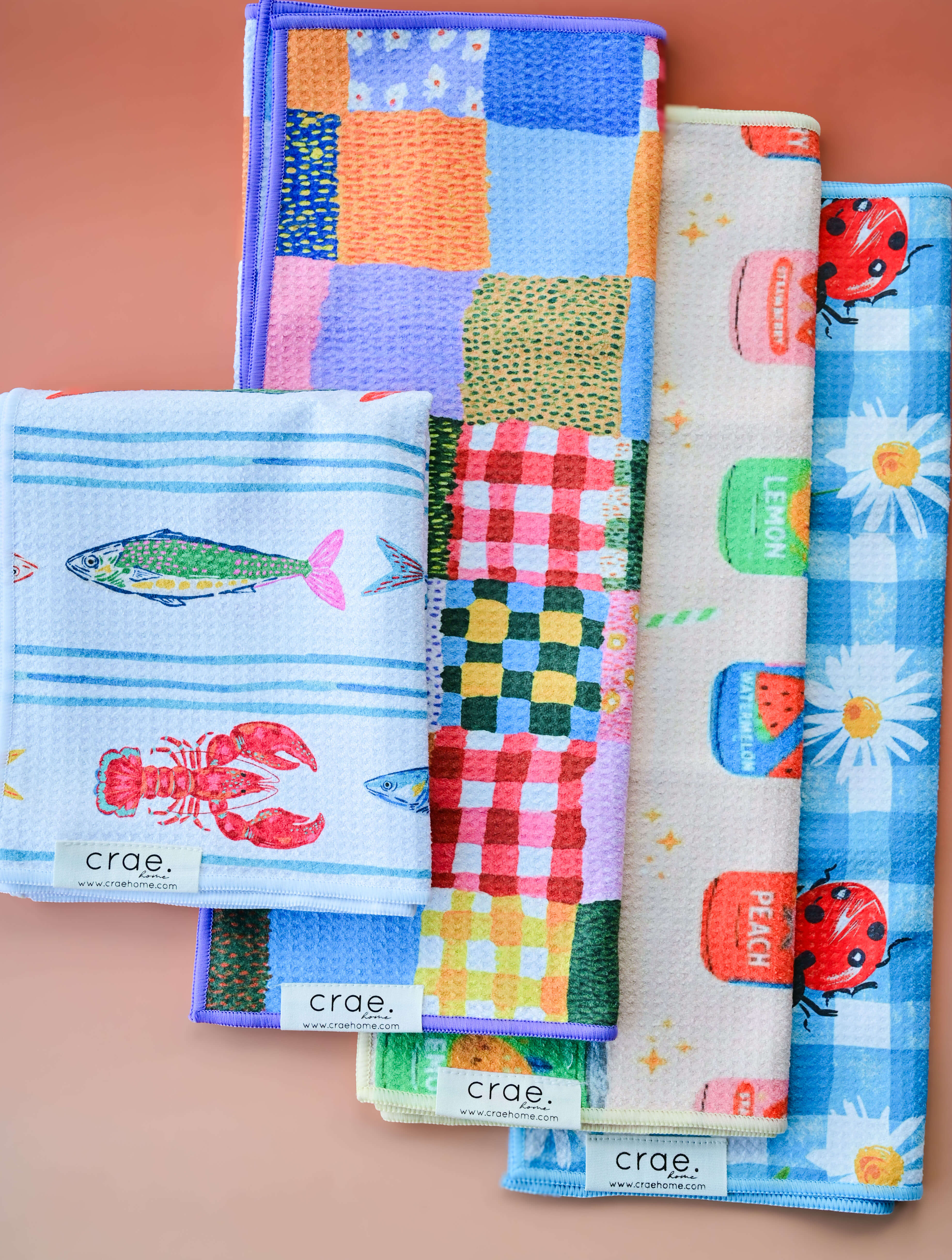 Double-Sided Microfiber Hand Towel