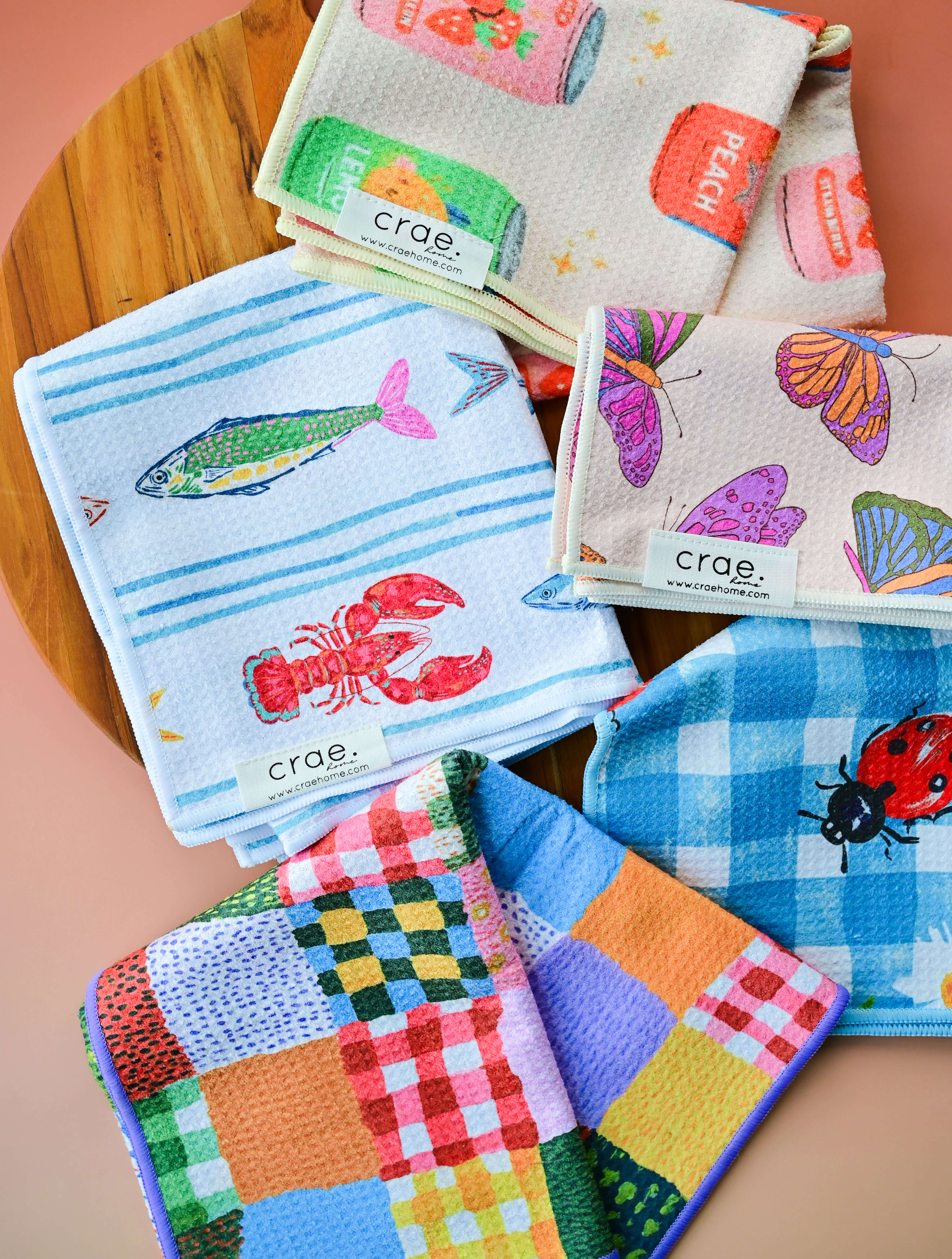 Double-Sided Microfiber Hand Towel