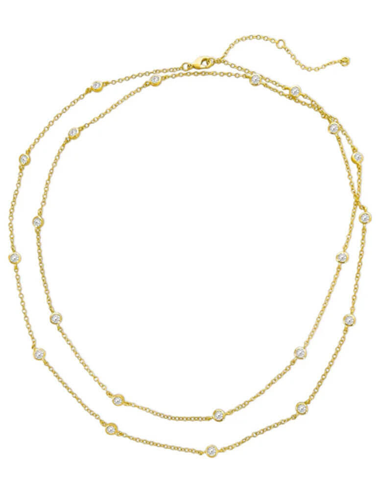 Dainty Cubic Zirconia Necklace