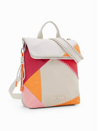 Desigual Patchwork Backpack in Tutti Frutti