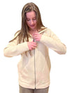 Long Sleeve Double Zipped Long Jacket