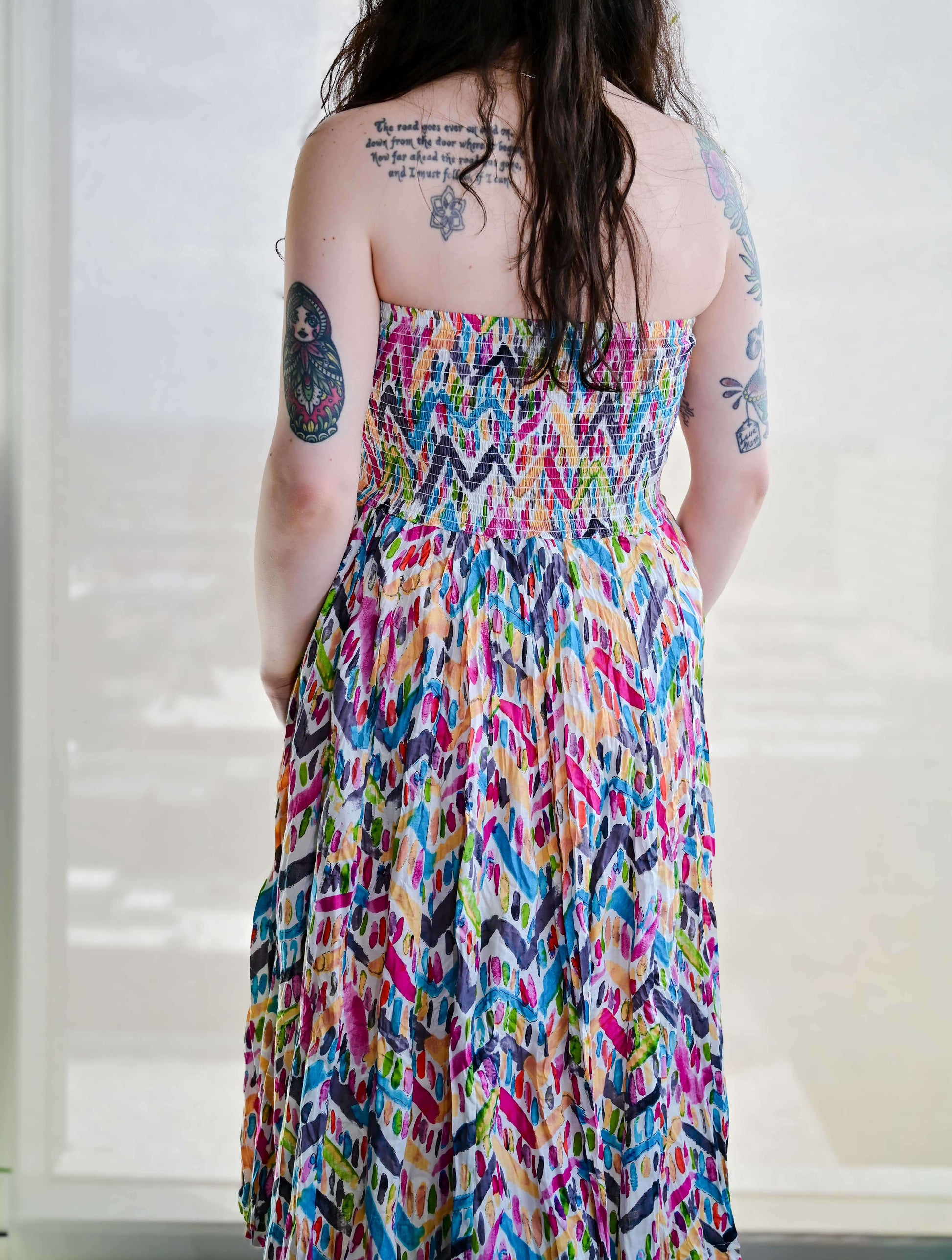 Jaja Printed Maxi Skirt/Dress