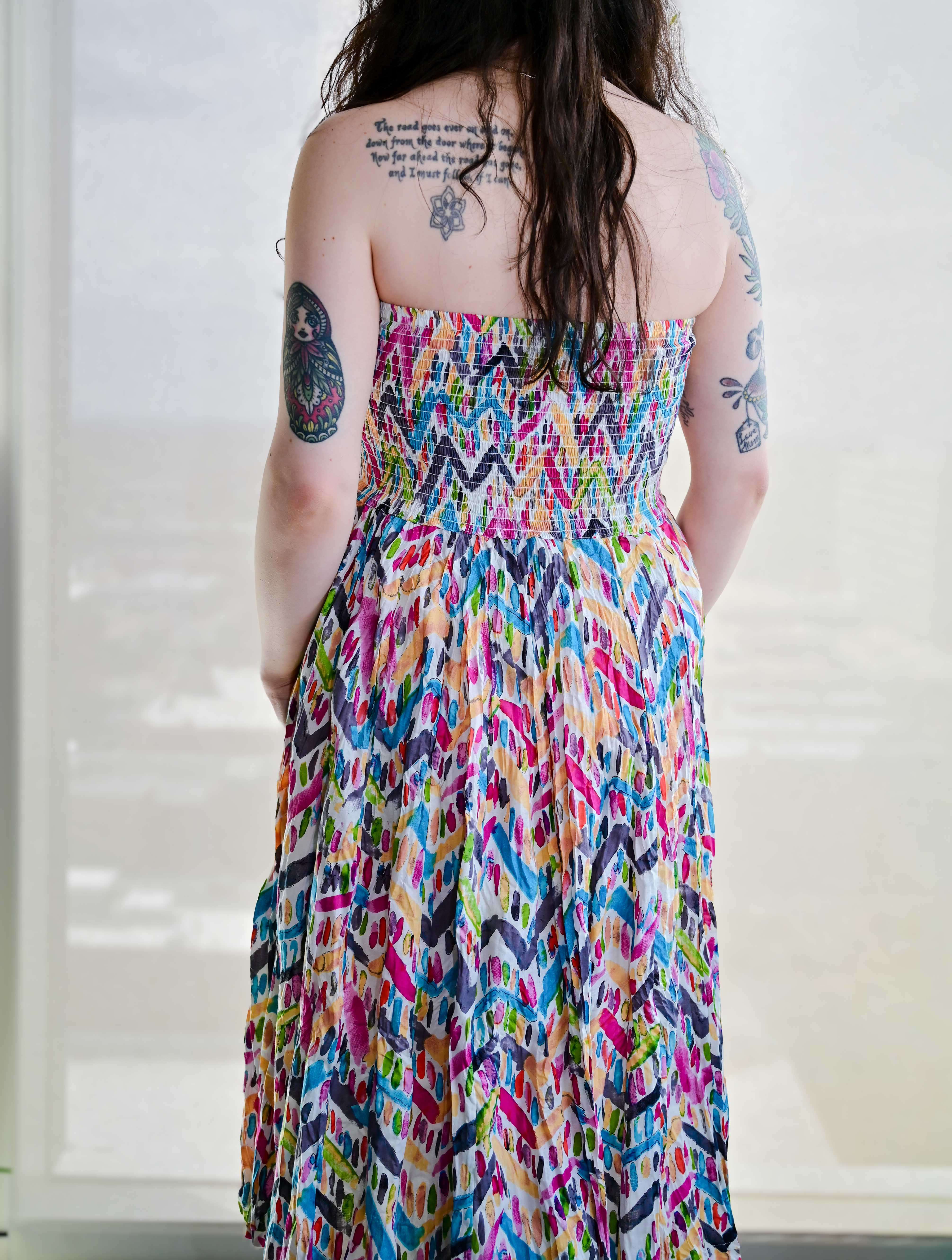 Jaja Printed Maxi Skirt/Dress