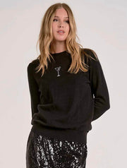 Martini Long Sleeve Crewneck Sweater