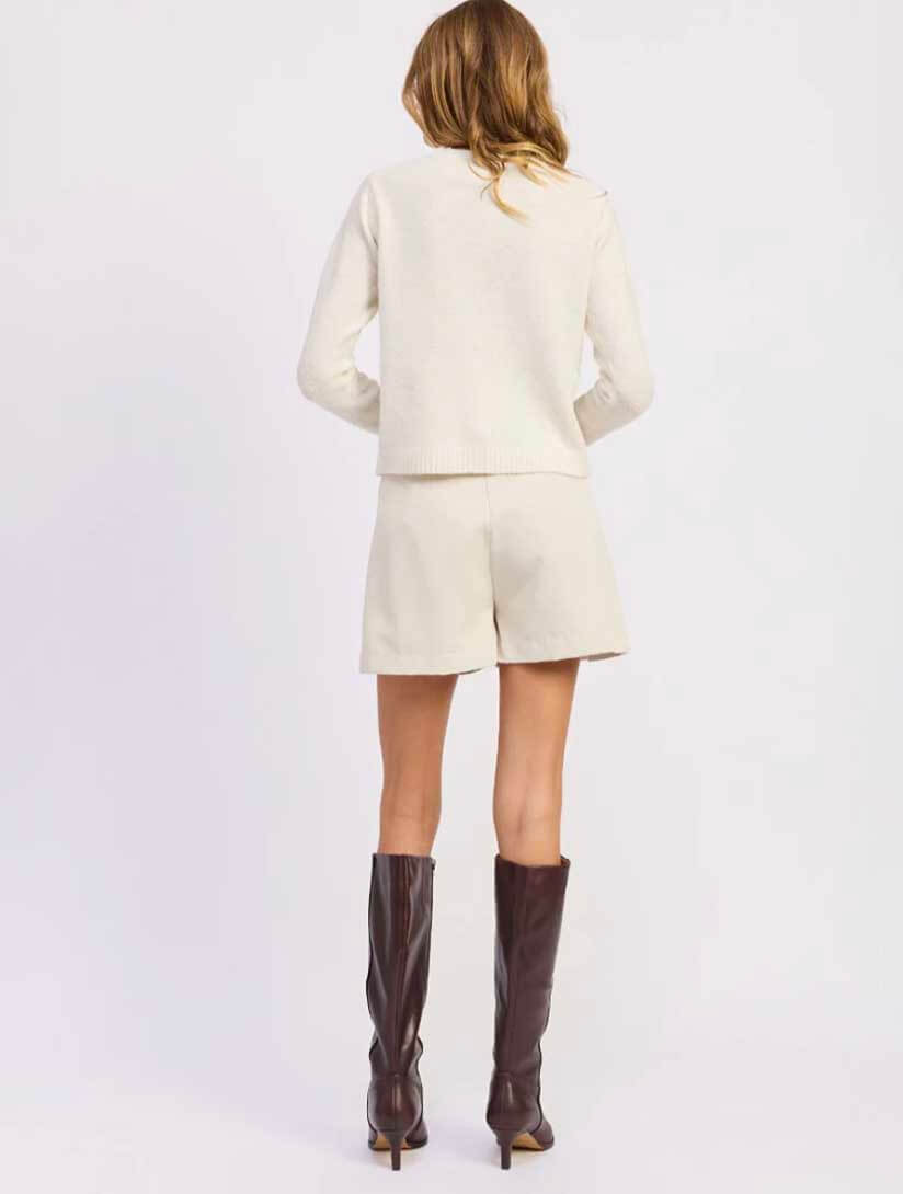 Floral Applique Long Sleeve Cardigan