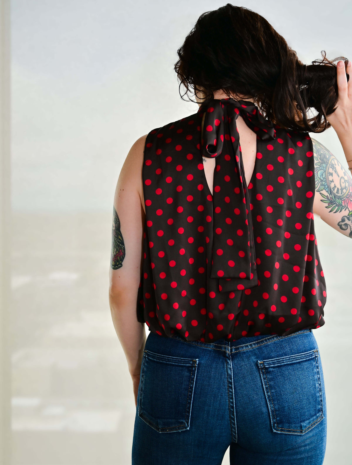 Polka Dot Bubble Tank