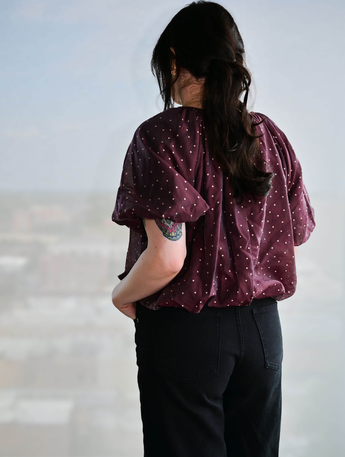 Polka Dot Blouse