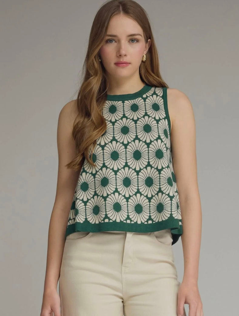 Knit Daisy Tank