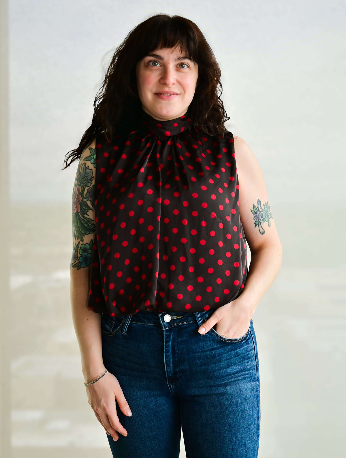 Polka Dot Bubble Tank