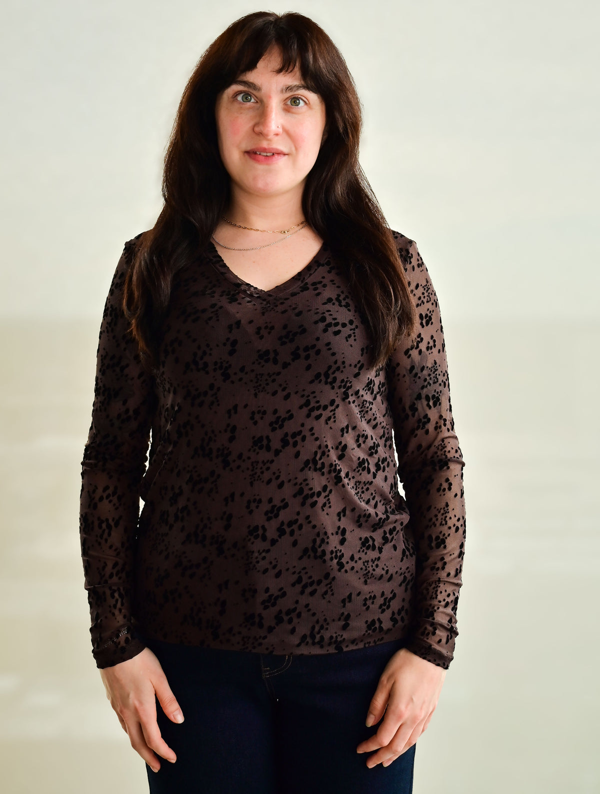 Flock Yeah V-Neck Top