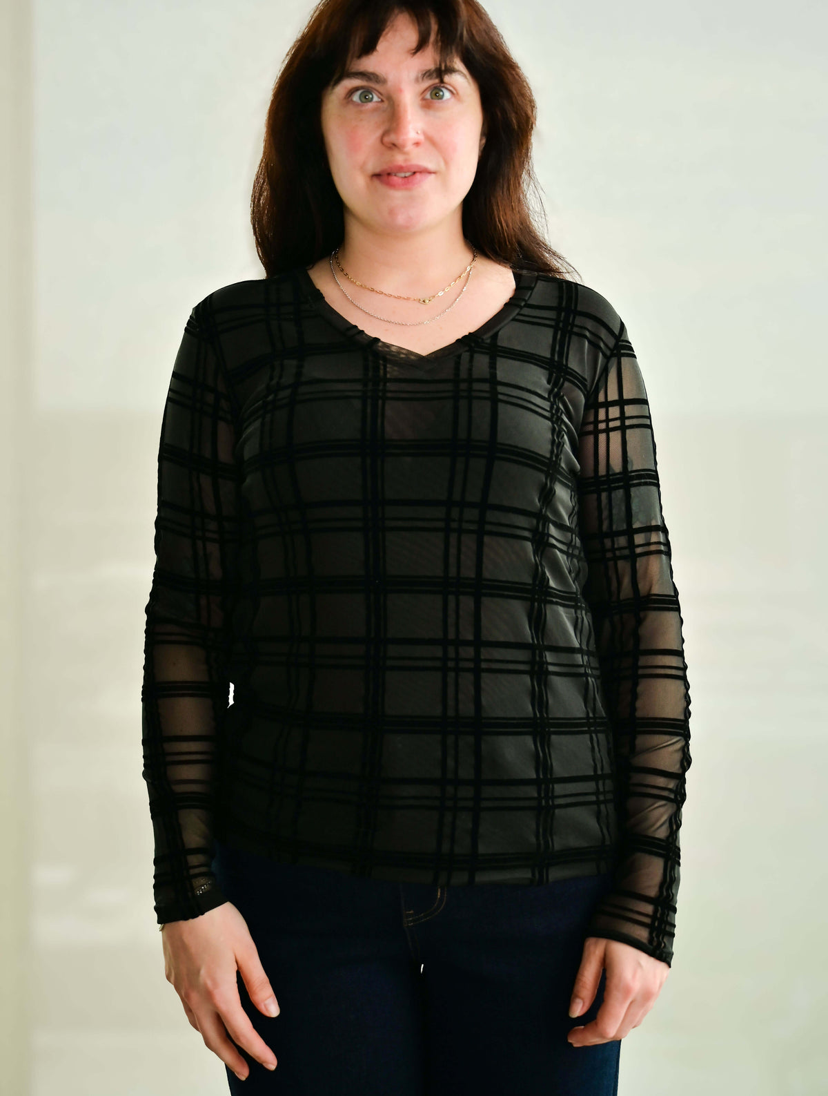 Flock Yeah V-Neck Top