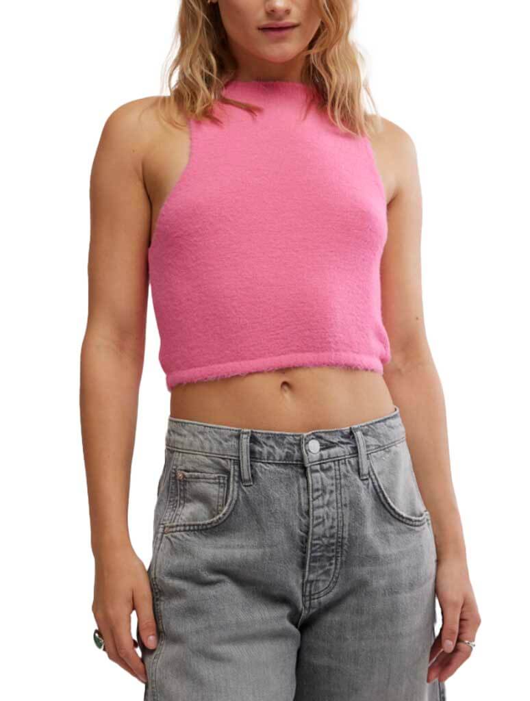 Free People Warm Fluff Crop