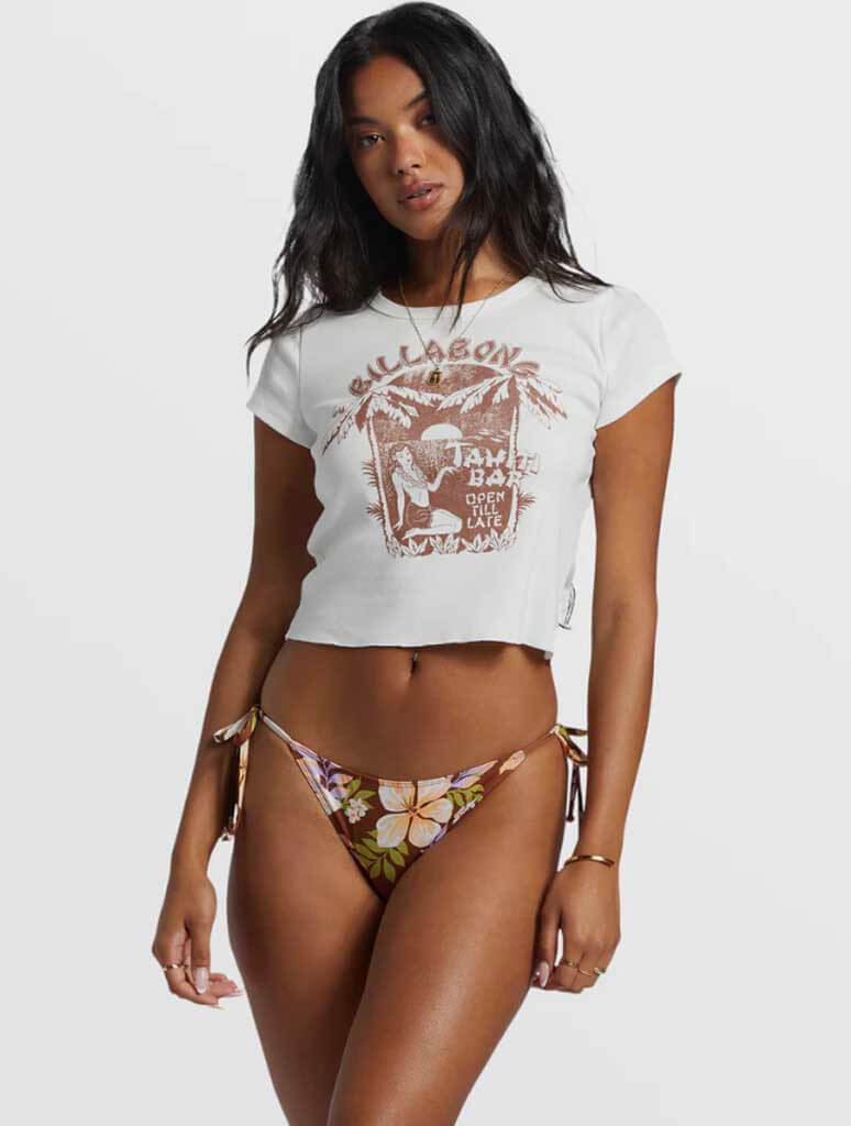 Billabong Tahiti Bar Tee in Salt Crystal