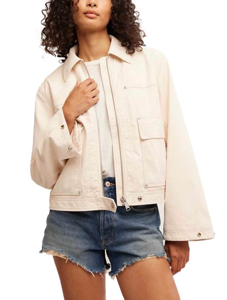 Free People Blair Vegan Suede Jacket