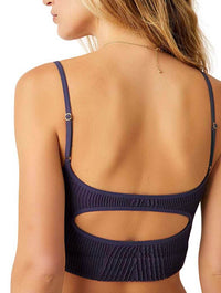 Free People Kickback Seamless Bra in Jazzberry