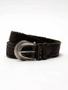 Free People WTF Brix Belt in Tapenade