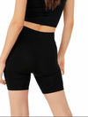 Free People Seamless Rib Bike Short in Black