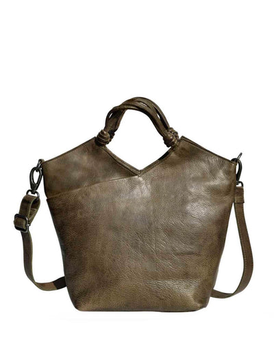 Latico Nash Crossbody Tote in Moss