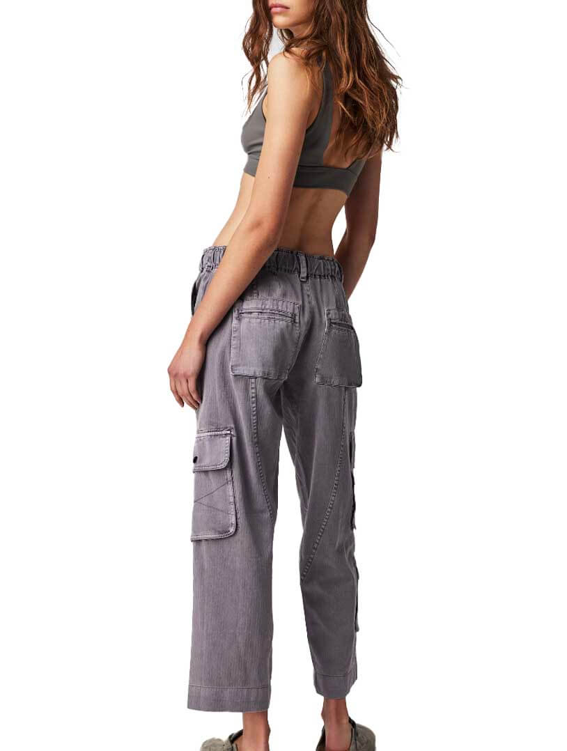 Free People Tahiti Cargo Pant in Ashblown