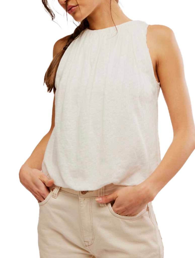 Free People Unconditional Tank in Ivory