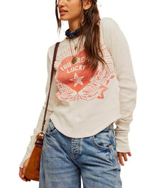 Free People Lucky Locket Tee