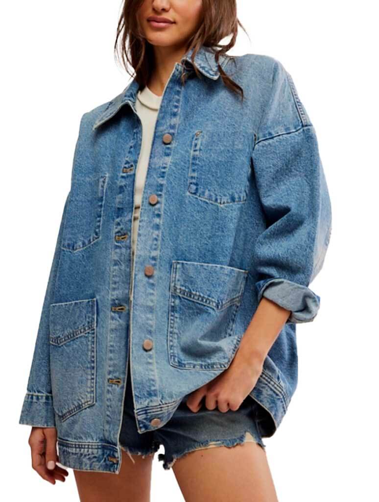 Free People Avery Denim Jacket