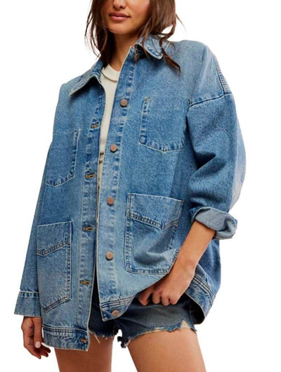 Free People Avery Denim Jacket