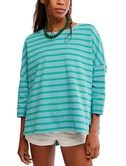 Free People 2 Senses Long Sleeve Top