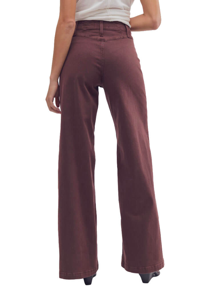 Free People Libre Corded Wide Leg Pants