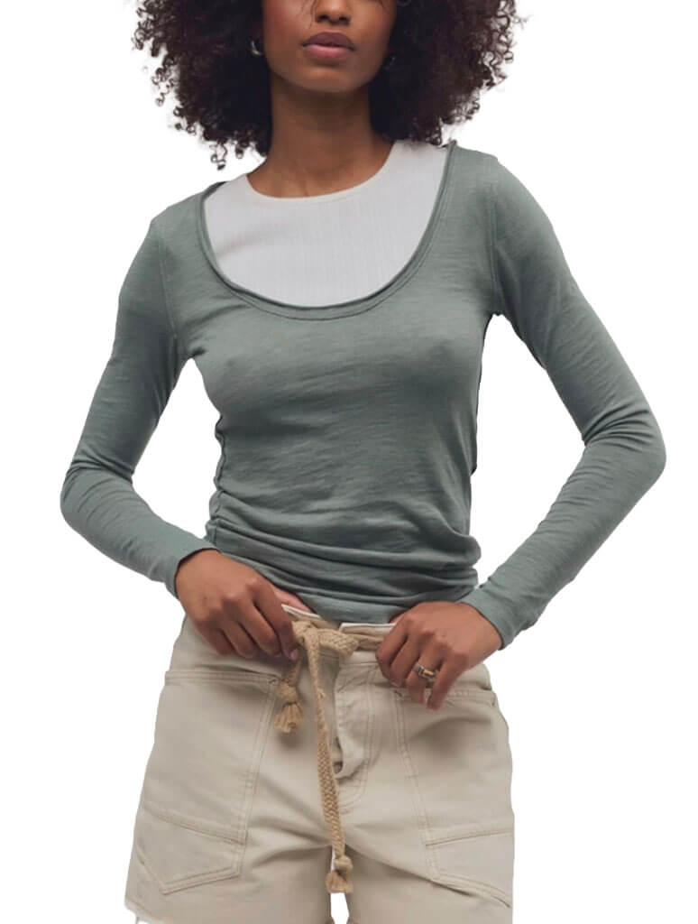 Free People Siren Long Sleeve Top