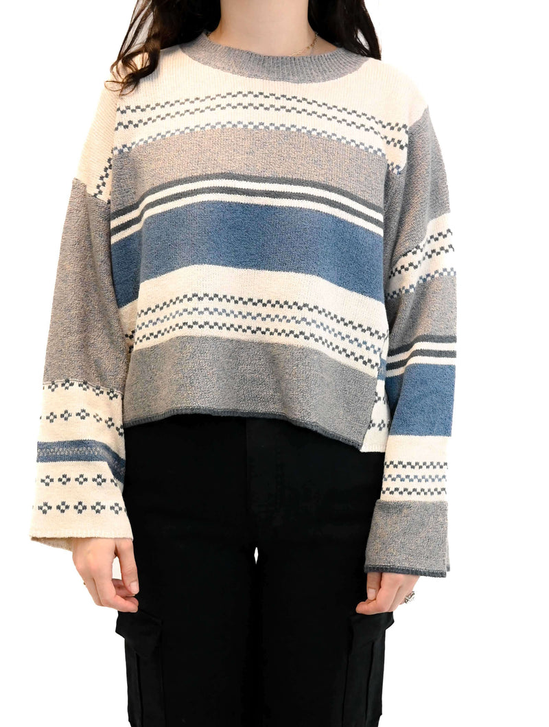 Multi Pattern Sweater