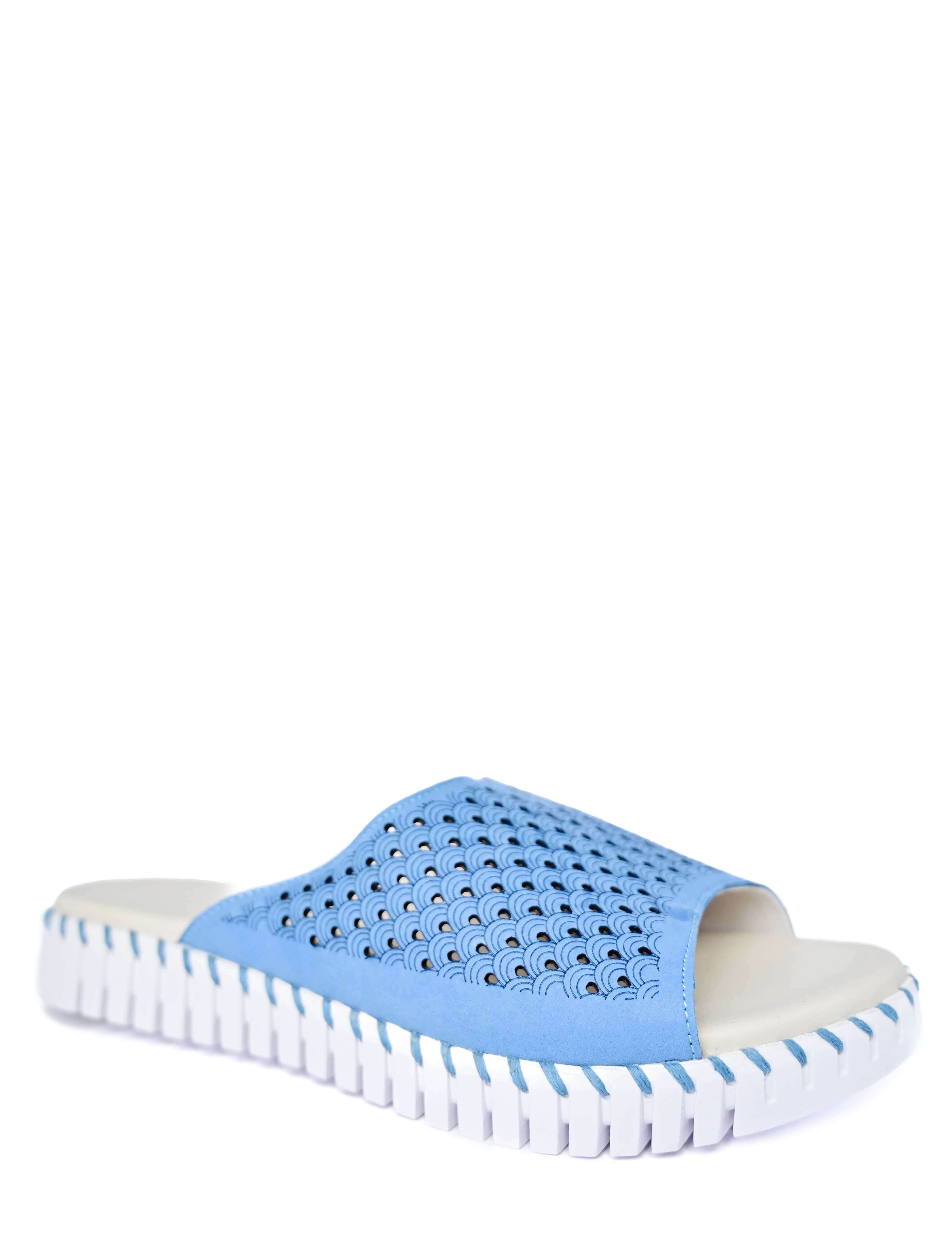 Ilse Jacobsen Tulip Perforated Open-Toe Flat Sandal*