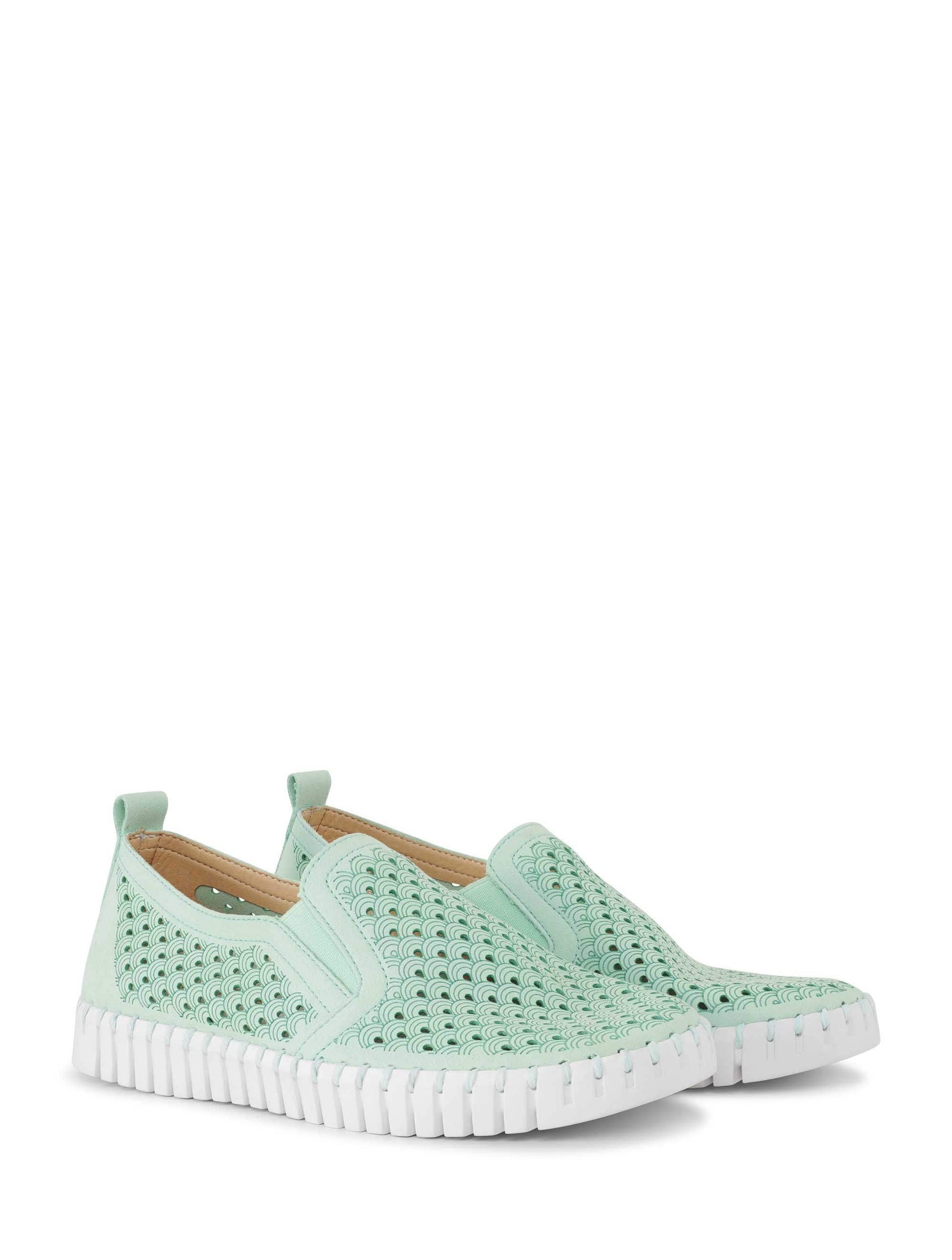 Ilse Jacobsen Tulip Perforated Slip-On Sneaker*