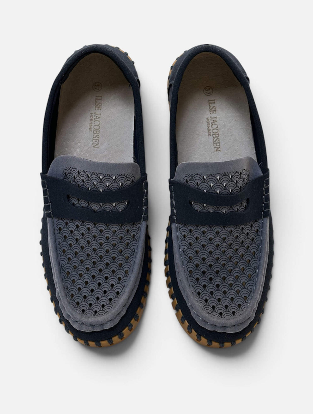 Ilse Jacobsen 3234 Two Tone Penny Loafer